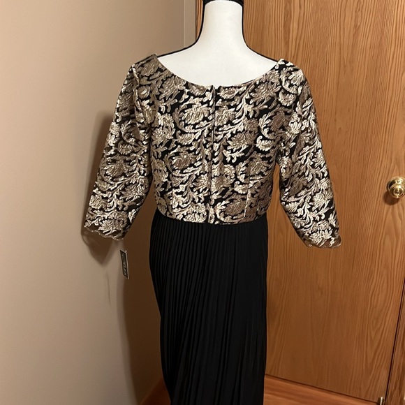 Alex Evenings Petite Embroidered-bodice Ball Gown Dress Size 10 - Picture 7 of 9